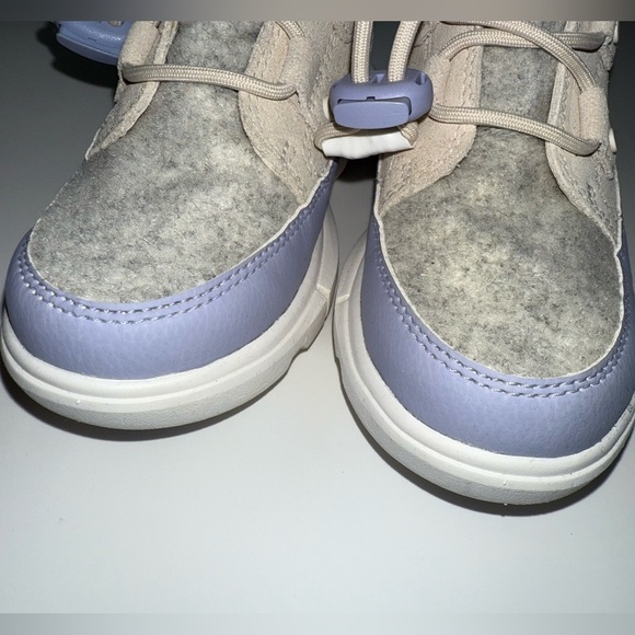Sorel Kids Explorer Cream and Lavender Winter Boots - Picture 5 of 7